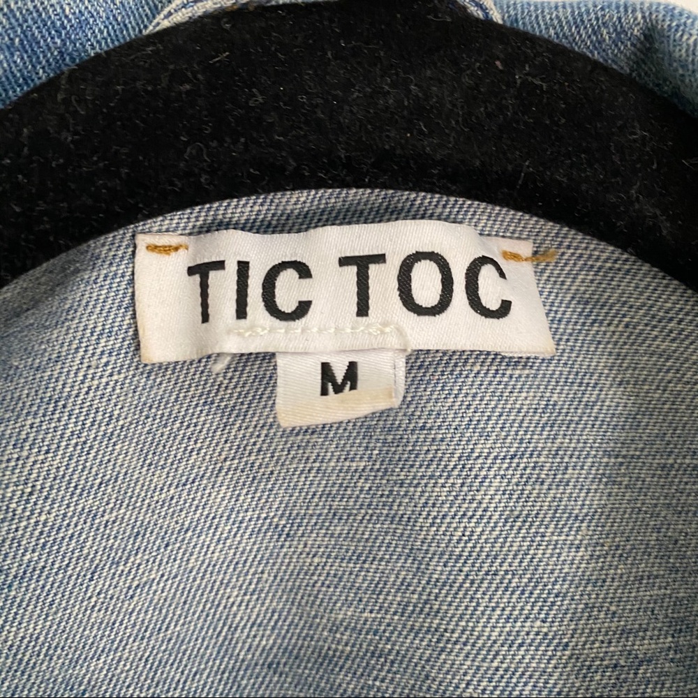 CROPPED DENIM JACKET - Picture 4 of 5